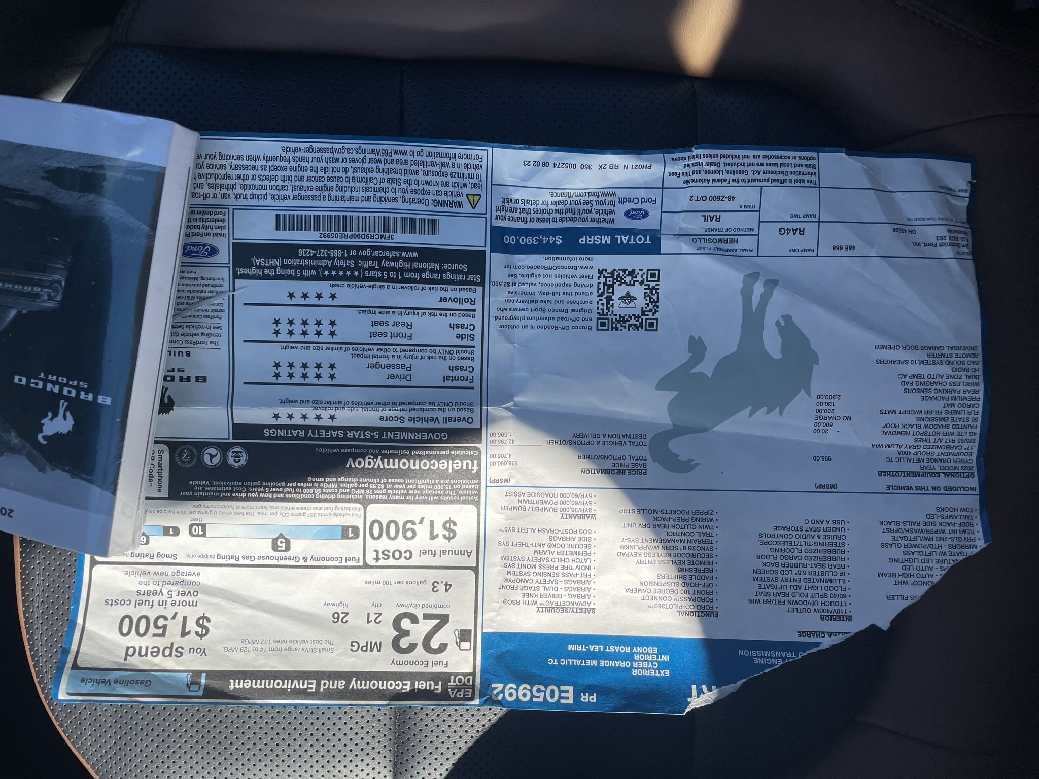 2023 Ford Bronco Sport Badlands