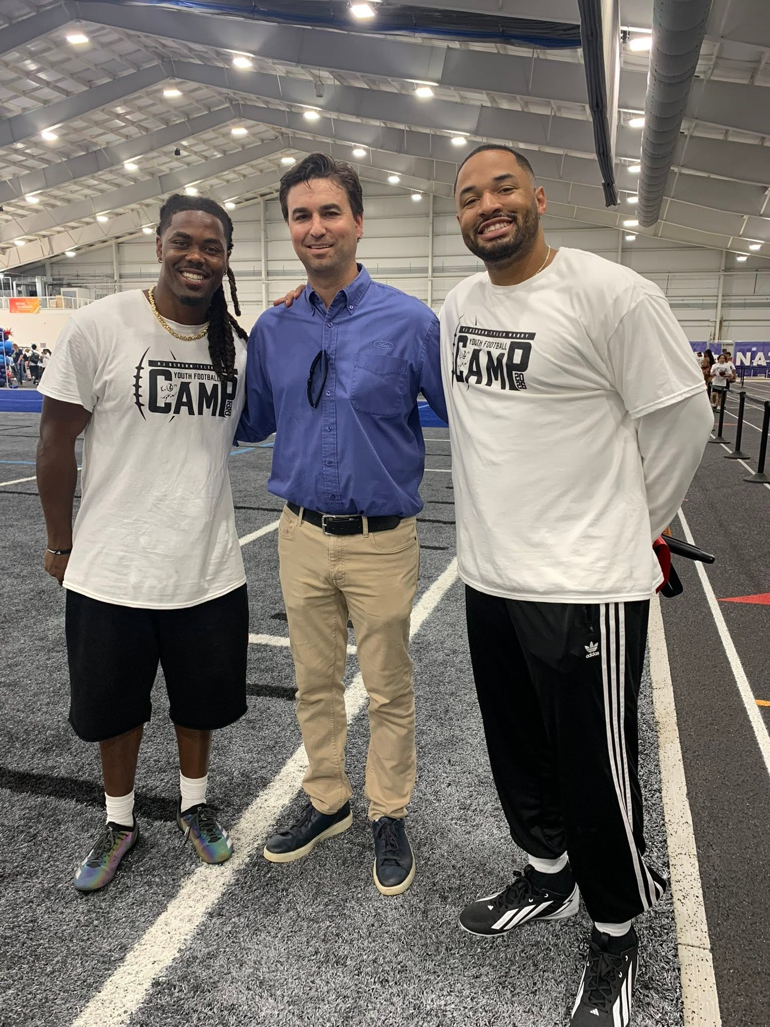KJ Osborn & Tyler Mabry Youth Football Camp