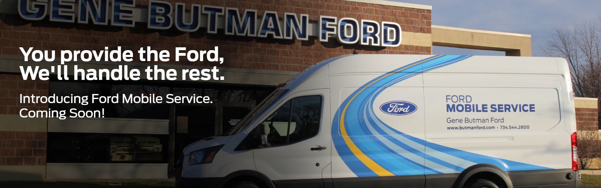 Mobile Service at Gene Butman Ford in Ypsilanti MI
