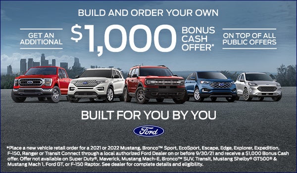 BUILD AND ORDER YOUR OWN